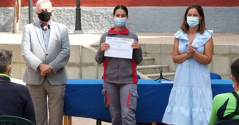 Momento de la clausura del programa Oxitel/TA.